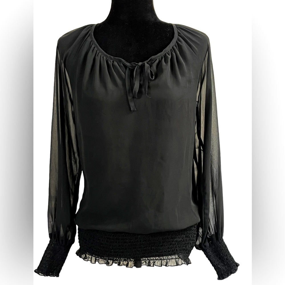Vero Moda Halstons Black Long Sleeve Top